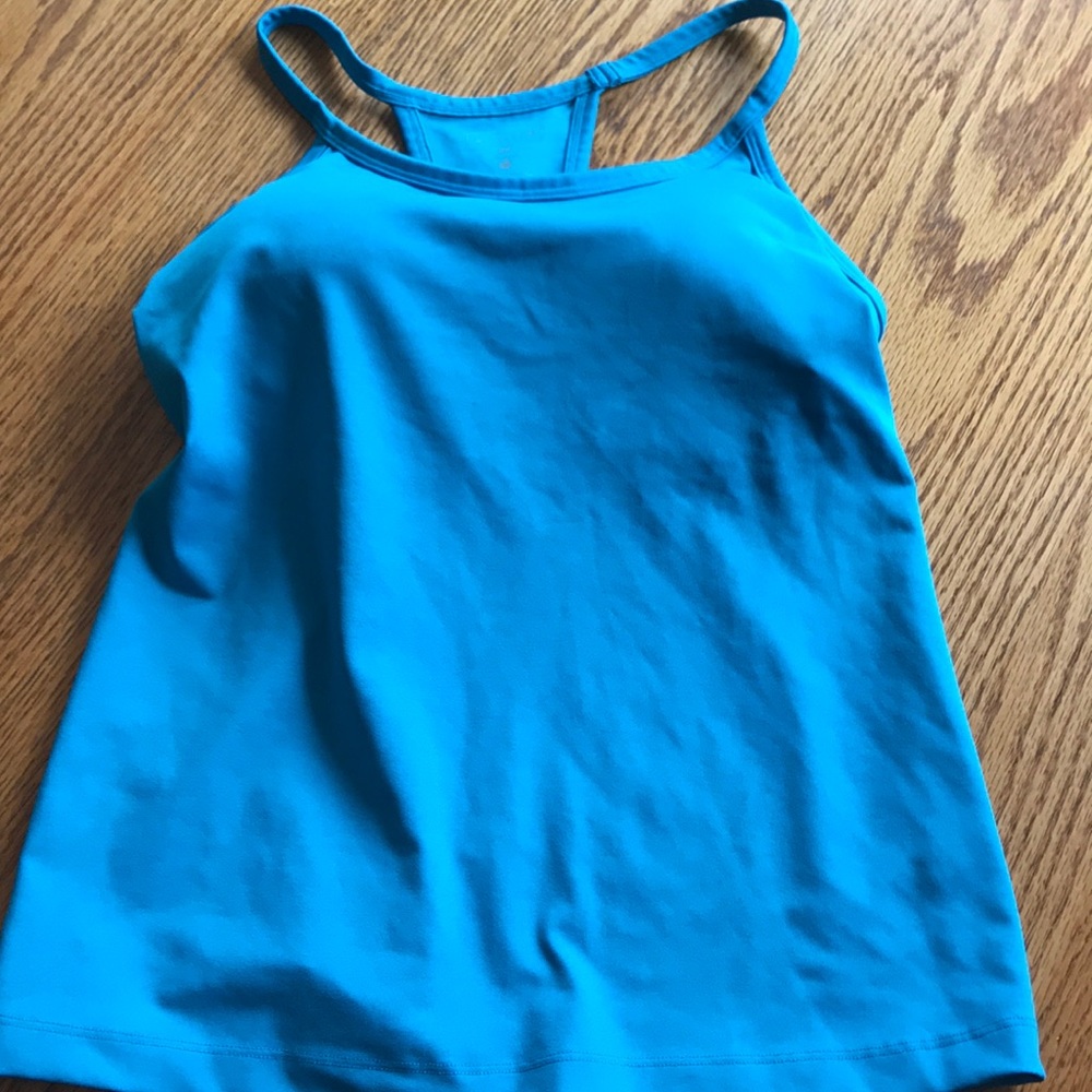 Athleta Tank top with built in bra 36A